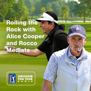 Rolling the Rock with Alice Cooper and Rocco Mediate